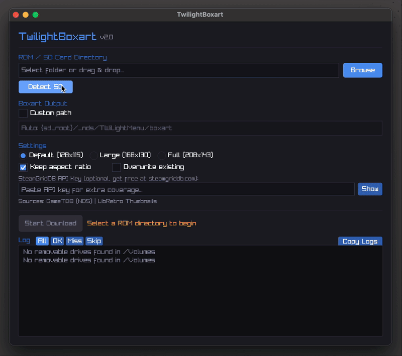 TwilightBoxart in action